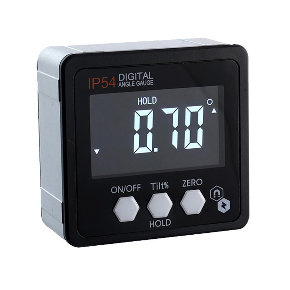 Digital Protractor Inclinometer Mini LCD Electronic Digital Portable ...
