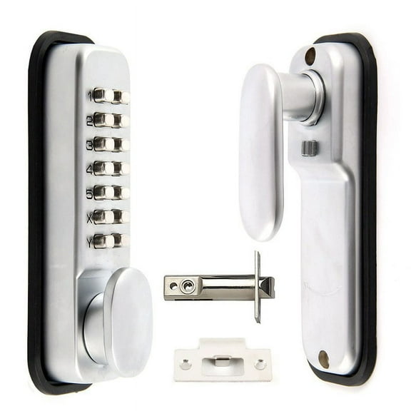 Digital Button Door Lock Key Pad Code Combination Access Mechanical Keyless