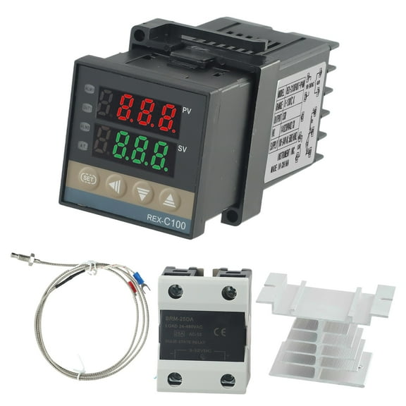 Digital REX C100 Temperature Controller for Solid State Relay Applications