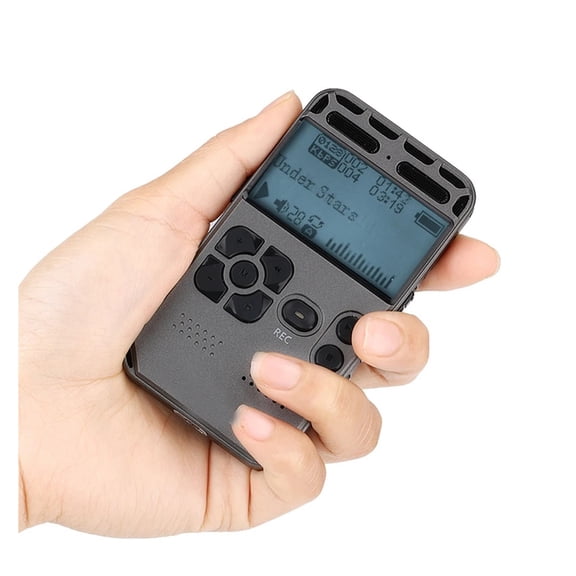 Digital Recorder Activated Recorder Noise Reduction Recording Device MP3 Player for Meetings ,Multi-Function