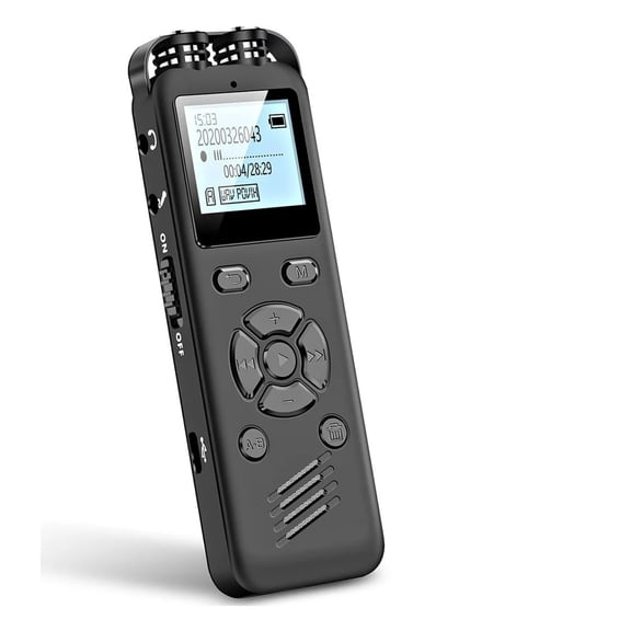 Digital Recorder Recorder with Playback and Activated Recorders Dictaphone Recording Device