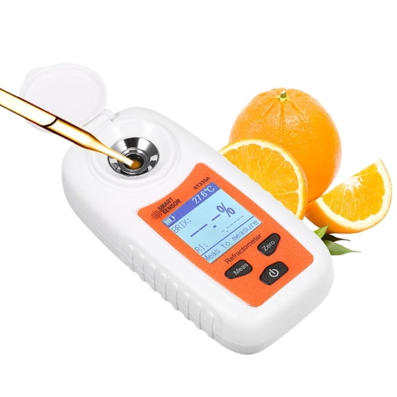 Digital Refractometer ATC Sugar Percent Tester 0-35% Sugar Concentration Detector Honey Saccharometer ,Easy to Operate