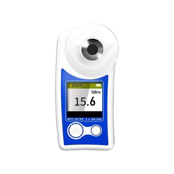 Digital Refractometer for Fruit Sugar Brix Measurement with High Accuracy and USB Rechargeable Battery