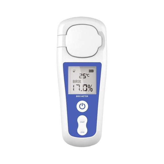 Digital Refractometer for Fruit Sugar Brix Measurement with High Accuracy and USB Rechargeable Battery