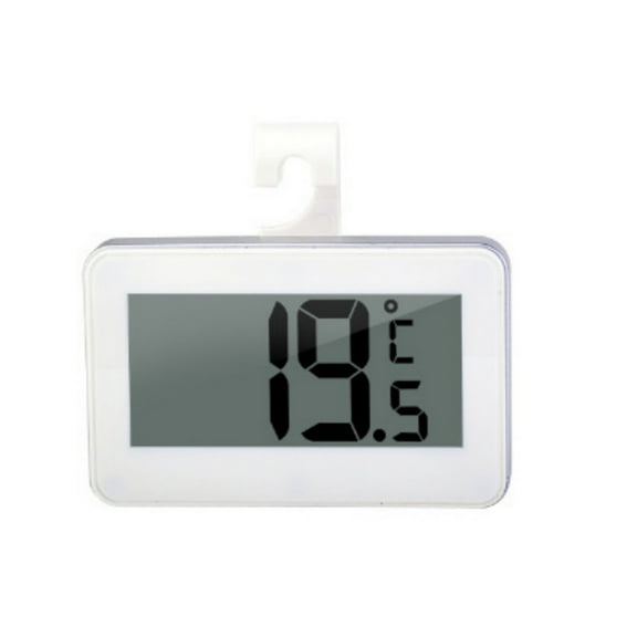 Digital Refrigerator Thermometer, Waterproof Freezer Room Thermometer,High Precision Fridge Alarm Thermometer With Hook For Kitchen Home