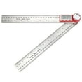 Digital Ruler Stainless Steel Electronic Ruler 360 Degree Measuring