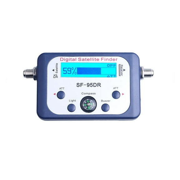 Digital SF-95DR Meter Satlink Receptor Satellite Finder TV Signal Receiver Sat Decoder Satfinder LCD Display ,Easy to Use