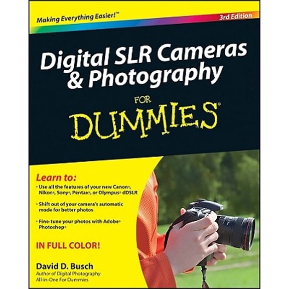 Pre-Owned Digital SLR Cameras & Photography for Dummies (Paperback) by David D Busch
