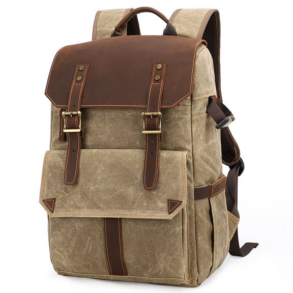 Digital SLR shoulder backpack,Army green