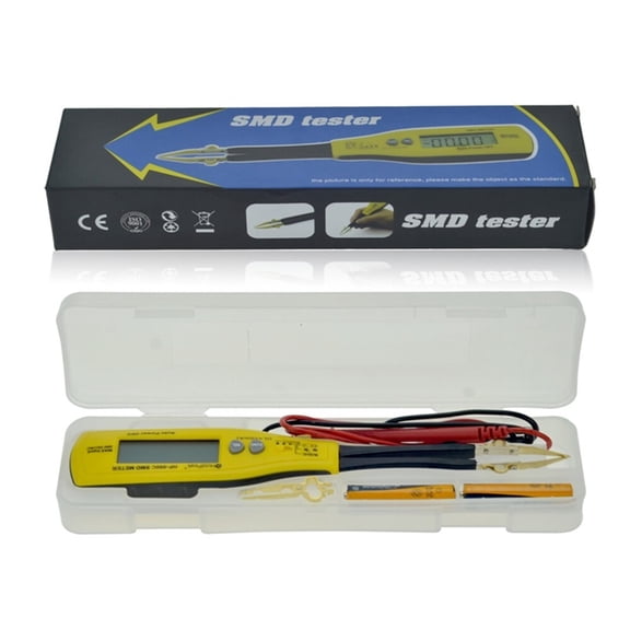 Digital SMD Tester Capacitance Meter Resistance Meter Diode/Battery Test with Carry Box Power Battery Teste,rHoldPeak -990C