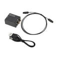 thumbnail image 1 of Digital SPDIF To Analog Audio Adapter W/USB Optical Cable, 1 of 8