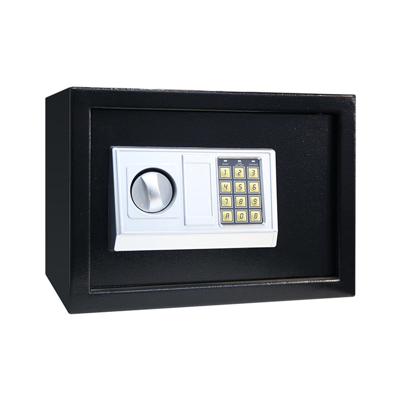 Digital Safe Box Mini Steel Safes Money Bank Small Household Password Key Safety Security Box Keep Cash Jewelry Document ,Easy Installation