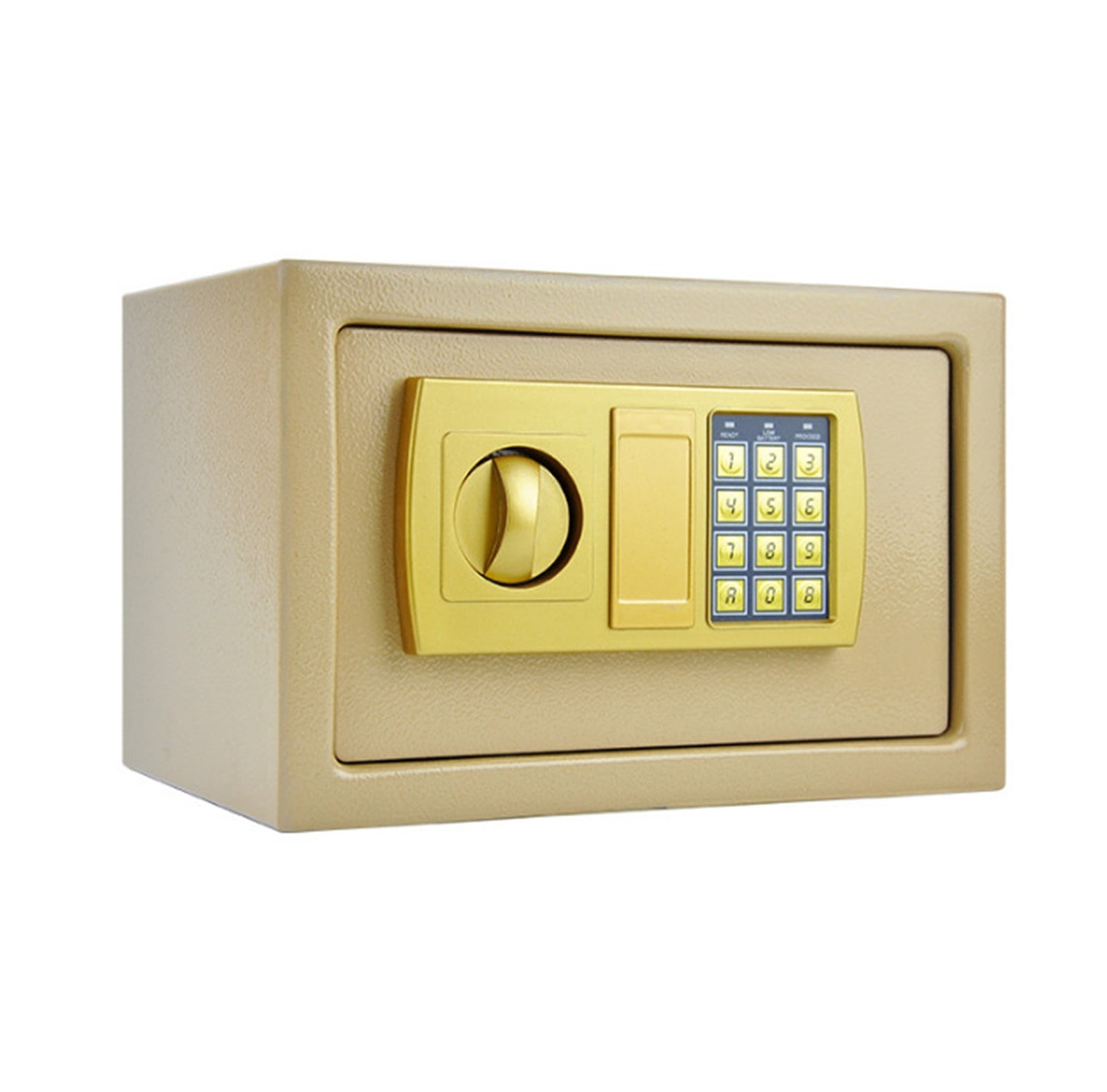 Digital Safe Box Mini Steel Safes Money Bank Small Household Password Key Safety Security Box Keep Cash Jewelry Document ,Security and Anti-Theft