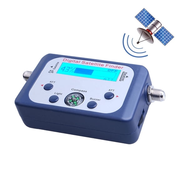 Digital Satellite Finder Satlink Tester Meter TV Signal Receiver Sat Finder With Compass And LCD Display FTA DVB S2 ,Easy to Use