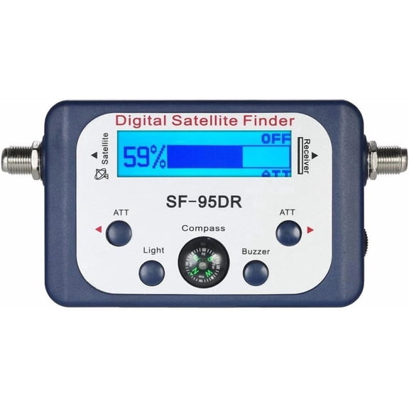 Digital Satellite Finder for Dish DirectTV FTA, Signal Meter