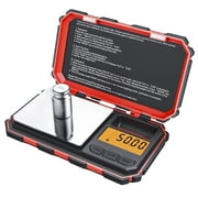 Digital Scale, 200g/0.03g Mini Scale with 50g Calibration Weight Precision Scale for Kitchen Food Cooking Jewelry Medicine Powder