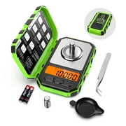 Digital Scale, 20g-0.001g Electronic Precision Scale Digital Scale for Kitchen Home Jewelry, Green