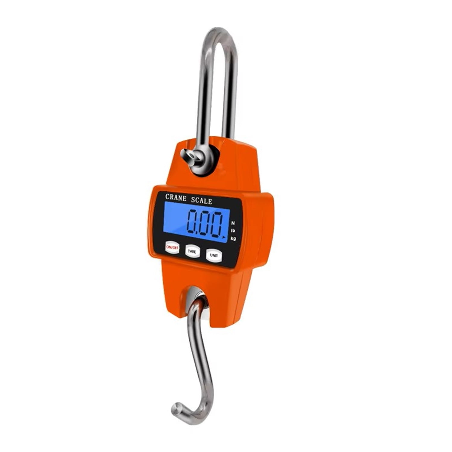 Digital Scale 300kg 660lb Digital LCD Hanging Scale Small Industrial Crane Scale Heavy LCD Portable