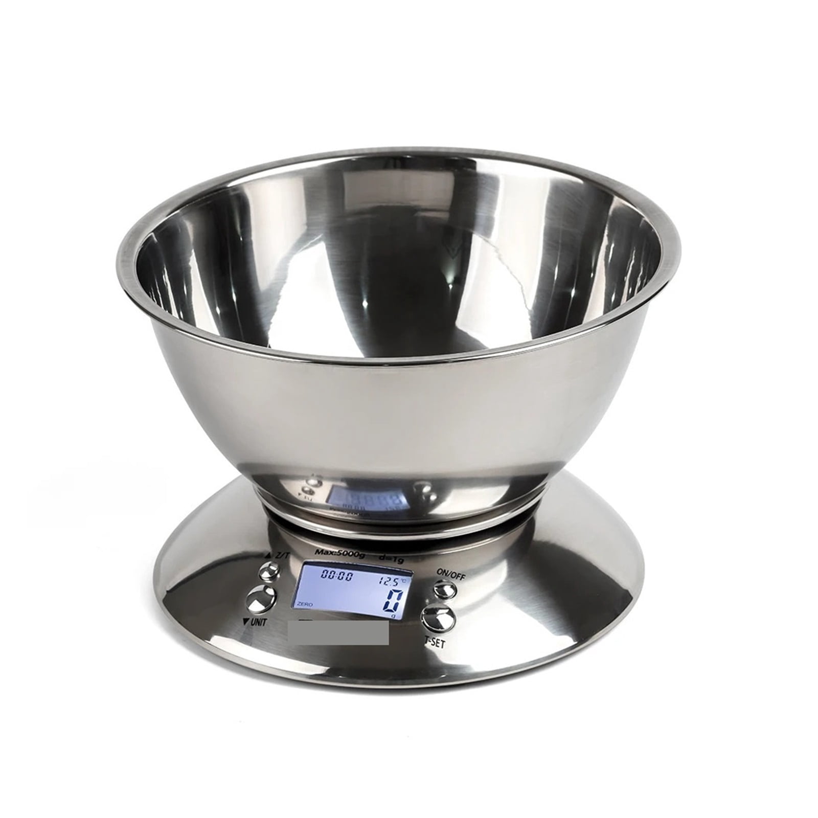 Digital Scales LCD Cooking Tool Stainless Steel Electronic Weight Scale, Food Balance Cuisine Precision Kitchen Scales With Bowl