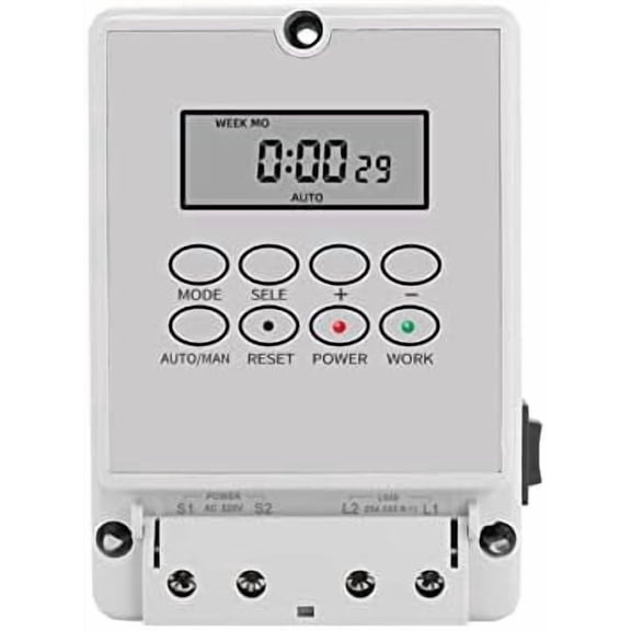 Digital School Bell Timer Switch ZTY-08 Intelligent Microcomputer Auto Bell Ring Controller 220V 80 Groups Programmable Time$$Tools & Hardware Other