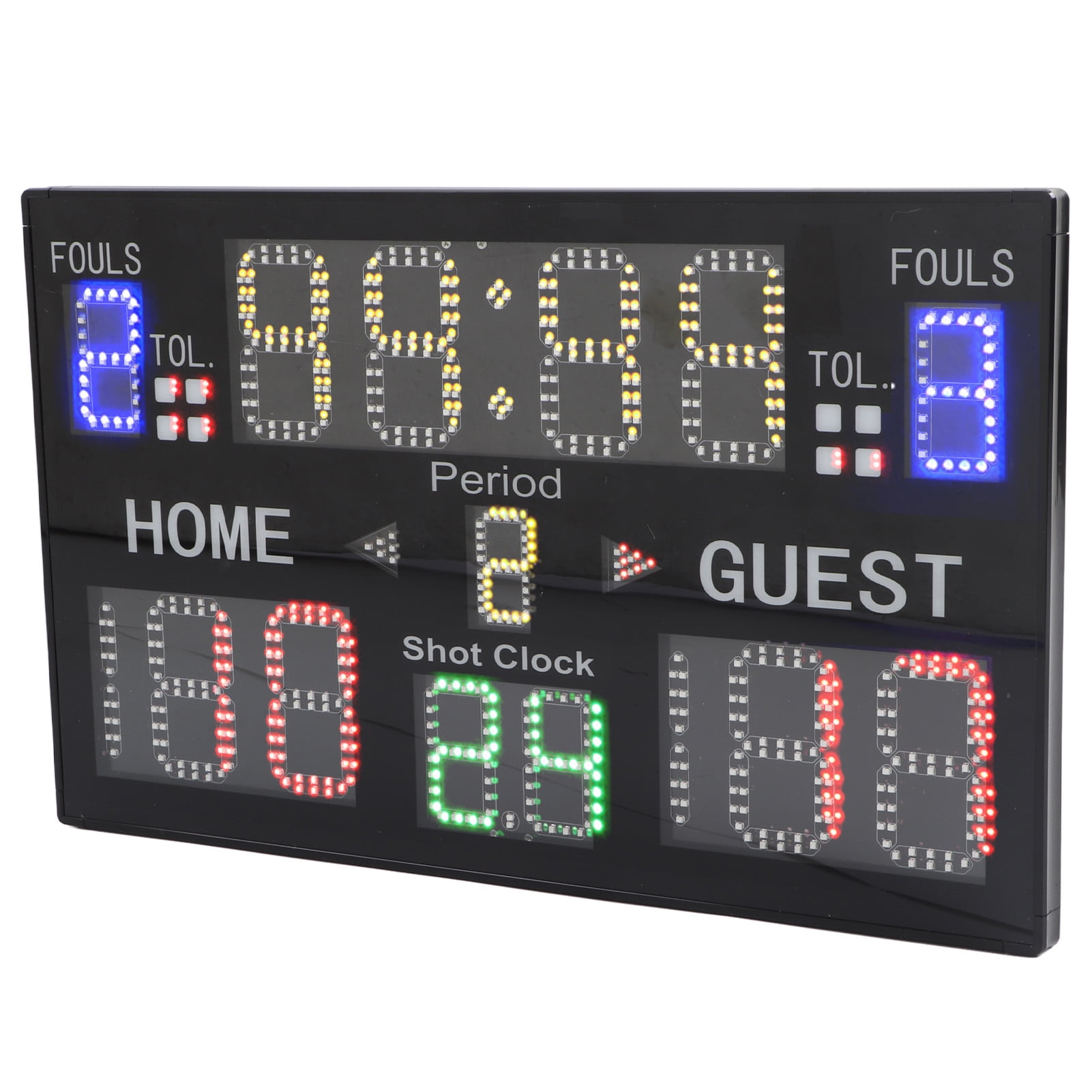 Digital Scoreboard, 15 Digit LED Display Tabletop Scoreboard Score