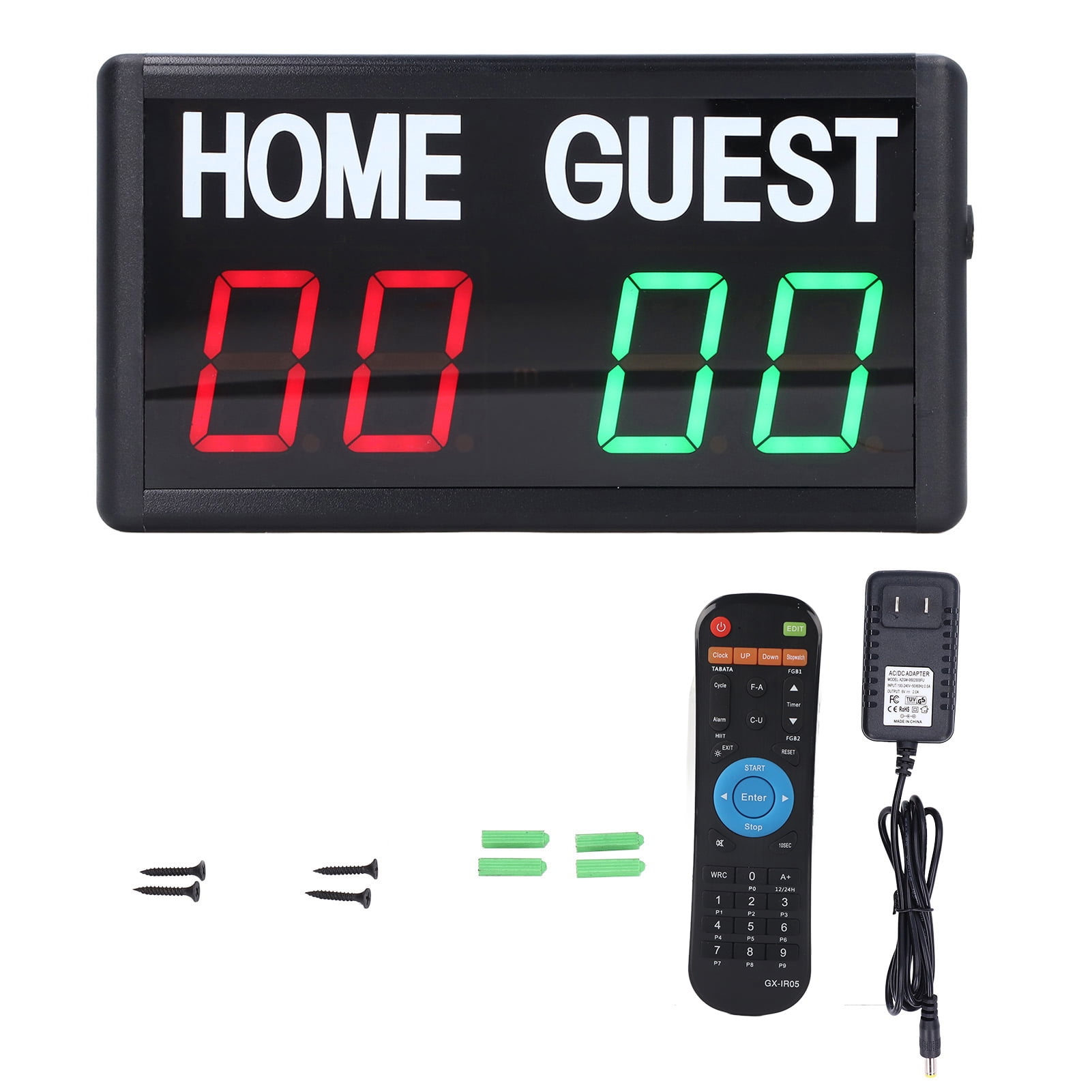 Digital Scoreboard Portable Electronic Scoreboard with Remote, Game