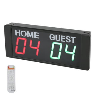 Electronic Scoreboard Tabletop Home Guest Portable Score Clock Digital Score  Board for Softball Baseball Soccer Basketball Games - AliExpress