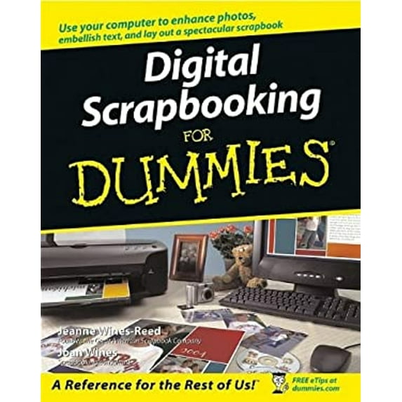 Pre-Owned Digital Scrapbooking for Dummies (Paperback) 0764584197 9780764584190