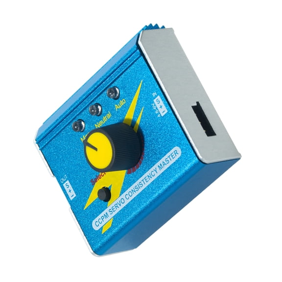 Digital Servo Tester CCPM Motor Consistency Meter with3-gear Indication Light for Car Plane Boats Model Accessories