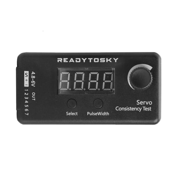 MOMOJIA Professional Digital Servo Tester / ESC Consistency Tester for RC Helicopter Airplane Car Motor Throttle Display Durable