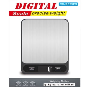 Digital Shipping Scale For Packages, 22lb/10kg Digital Postal Scale For Mailing And Small Business, High Readability Backlit Display, Multi-Unit High Precision Scale For Office, Home & Kitchen,Black