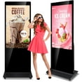 thumbnail image 1 of Digital Signage Display,65 Inch 4K Smart Cloud Control Touch-Screen Indoor LCD Screen IPS Floor Standing Digital Kiosks,Commercial Interactive Advertising Display Screen, 1 of 6