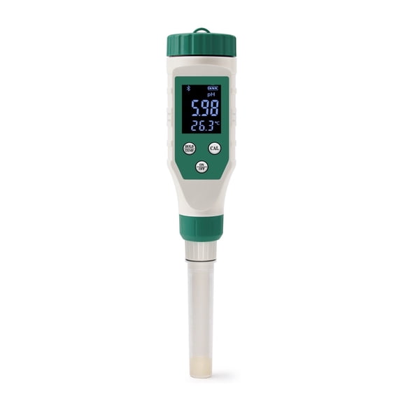 Digital Skin PH Meter 0.00~14.00 Smart Acidity Tester Flat Sensor Monitor Face Body Testing For Spa Medicine Household ,Accurate - GREEN_YY1031L