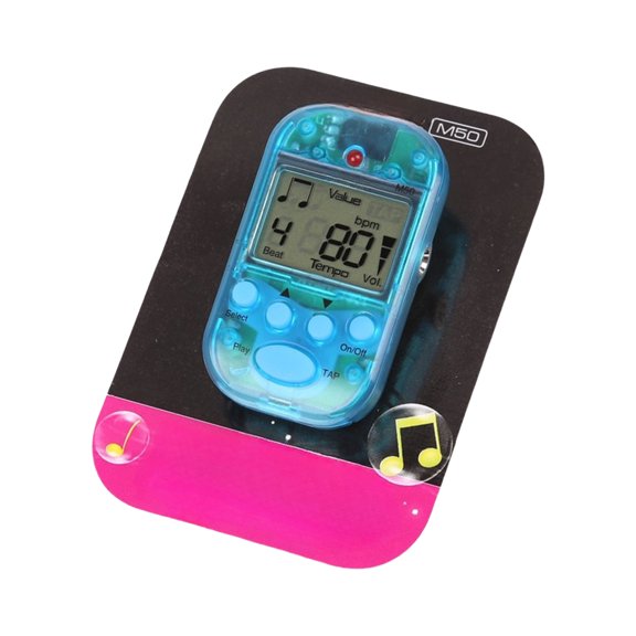 Digital Small Metronome Drums Human Shout Metronome Universals Guitar Rhythm for Piano and Guitar