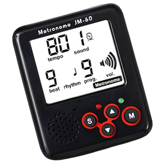 Digital Small Metronome Electronic Metronome Tone Generator Tuner Professional Clip on LCD Digital Metronome Enduring
