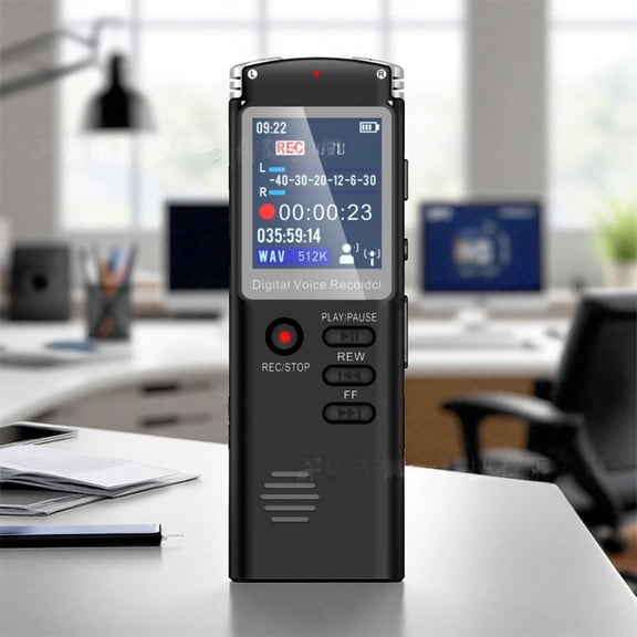 Color Screen Mini Voice Recorder, Playback, VOX, MP3/WMA/APE/FLAC/OGG