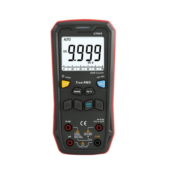 Digital Smart Multimeter True RMS 1000V AC DC Voltage Tester Ammeter Frequency Meter ,Battery Test