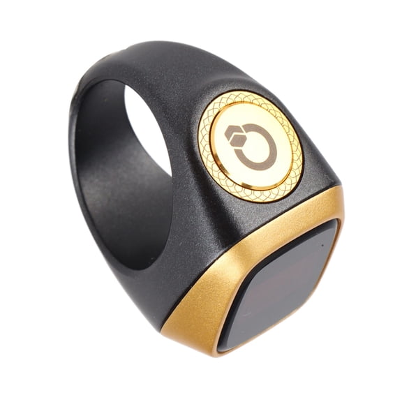 Digital Smart Tally Counter Ring with 0.49 inch OLED Screen Waterproof Bluetooth Finger Clicker for Fitness Tracking and Step Counting, 0.79 inches / 20 mm