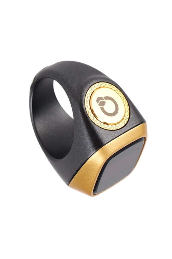 Digital Smart Tally Counter Ring with 0.49 inch OLED Screen Waterproof Bluetooth Finger Clicker for Fitness Tracking and Step Counting, 0.79 inches / 20 mm