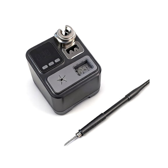 Digital Soldering Station, 100-480C Adjustable Temp for Precision PCB