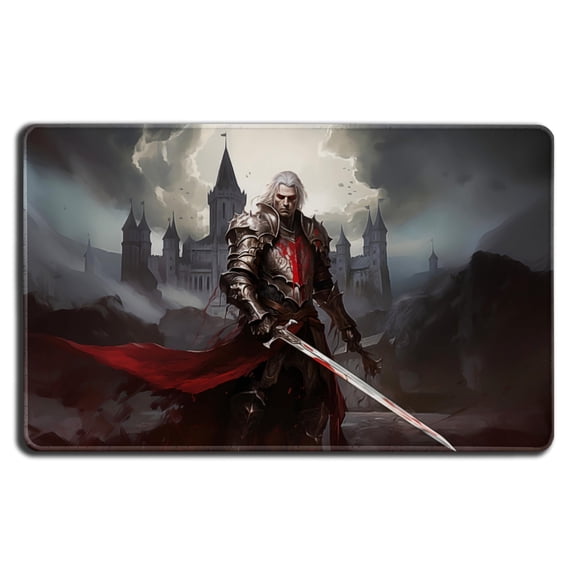 Digital Sorcery Studio Vampire Knight Card Game Playmat - Perfect for Edgar Markov Commander Decks