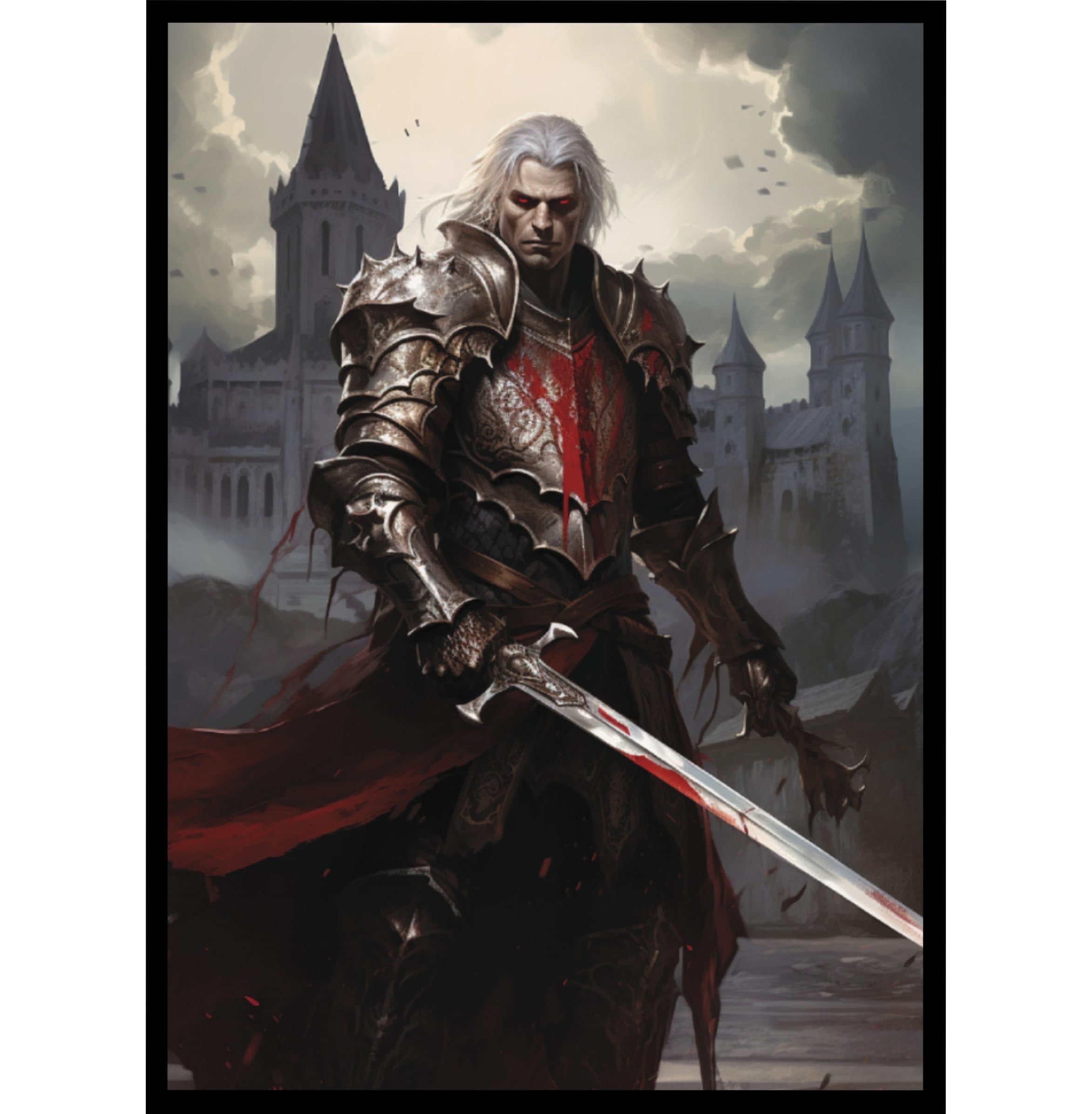 Digital Sorcery Studio Vampire Knight MTG Card Game Sleeves 102 Pack -  Walmart.com