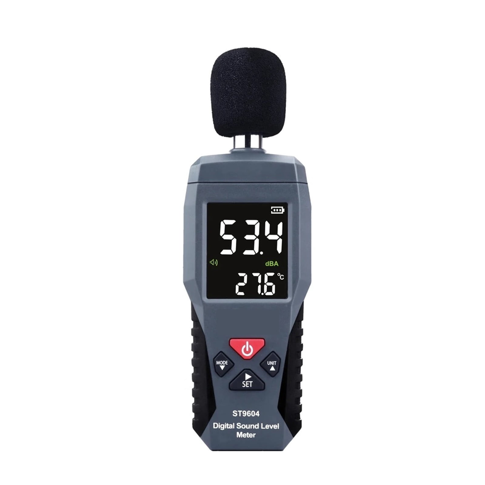 Digital Sound Level Meter 30-130 DB Decibel Meter LCD Backlight ...