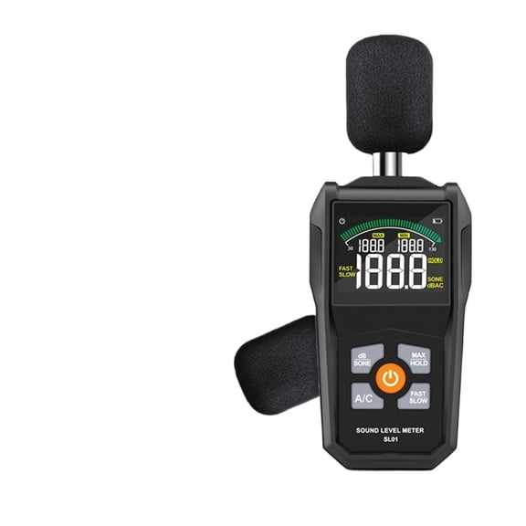 Digital Sound Level Meter 30-130dB Decibel Meter Noise Level Meter Mini LCD Sound Meter ,Sound Detector