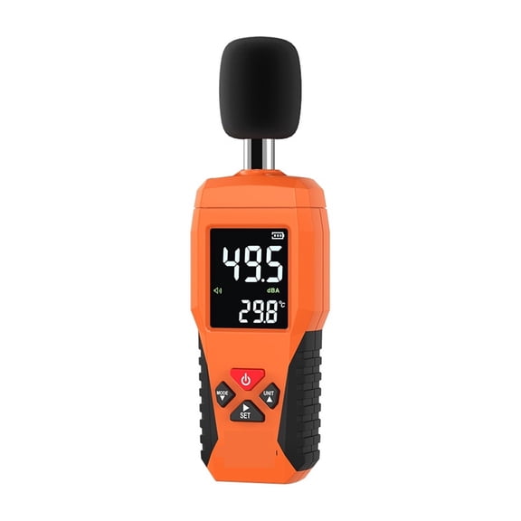 Digital Sound Level Meter 30-130db Home Portable Noise Detector Professional High-Precision Decibel ,Feature Packed