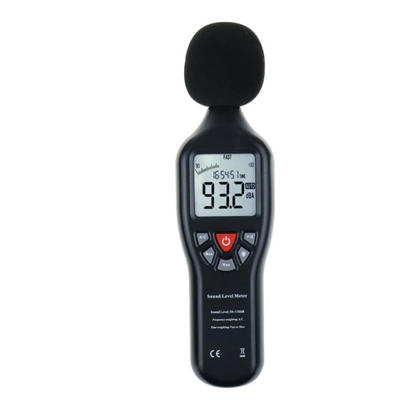 Digital Sound Level Meter Decibel 30dB - 130dB W/ Data Logging Function CD Software Noise Tester Recorder ,Accurate Measurement