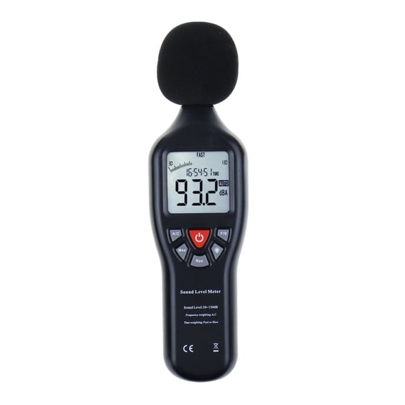 Digital Sound Level Meter Decibel 30dB - 130dB W/ Data Logging Function CD Software Noise Tester Recorder