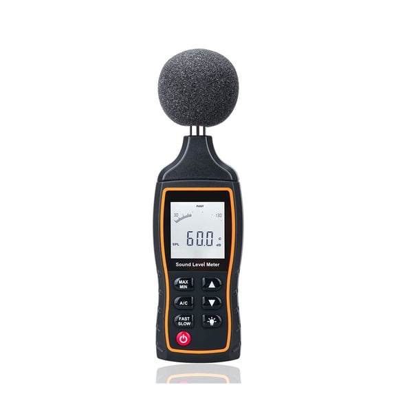 Digital Sound Level Meter Decibel Monitoring Tester Volume Measuring Instrument with Backlight Noise ,Feature Packed