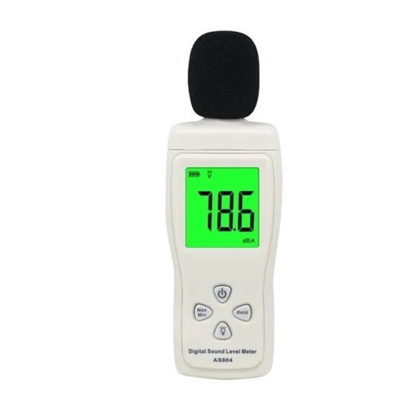 Digital Sound Level Meter Decibel Tools Monitoring Tester Noise DB Detector Analyzer ,Easy to Operate