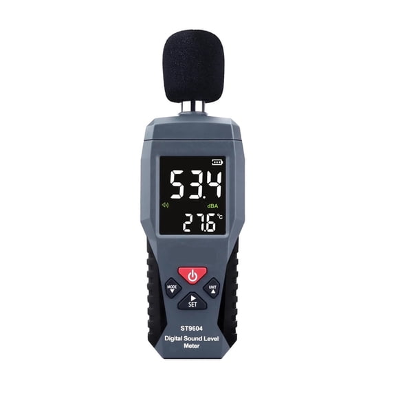 Digital Sound Level Noise Meter Measurement 30-130dB dB Decibel Detector Tester Metro Diagnostic-Tool Smart Sensor ST9604
